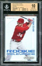 Bryce Harper 2012 Panini Prizm Rookie Relevance Prizms #RR2 (PRISTINE) BGS 10