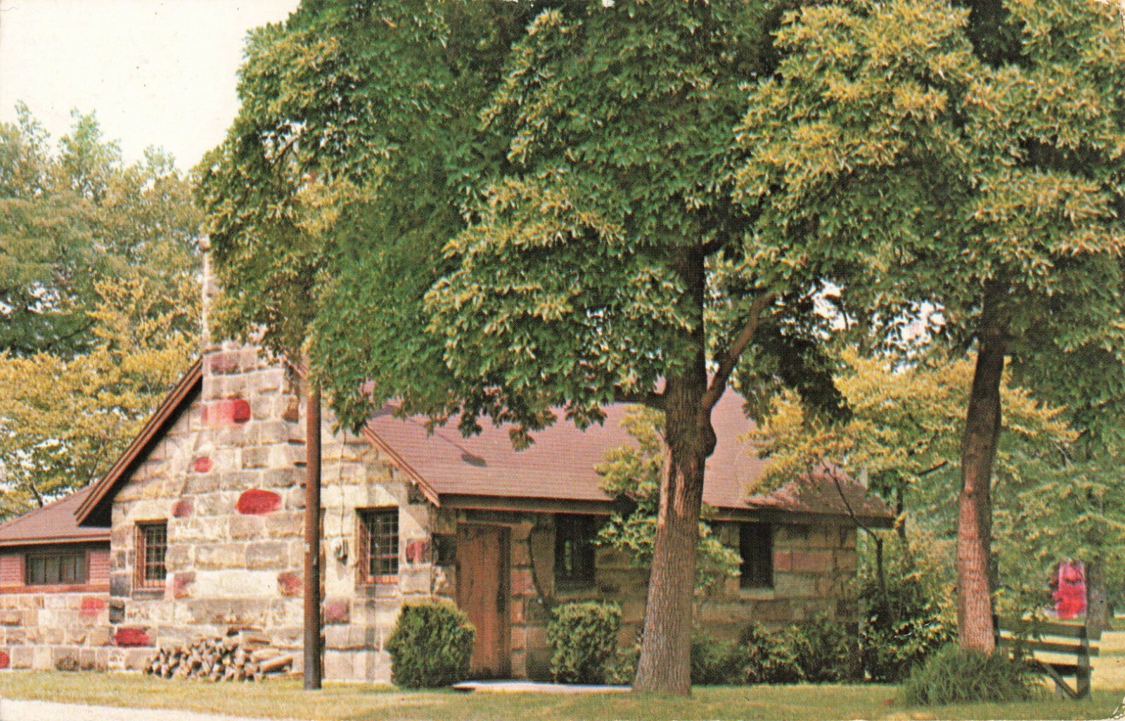Postcard Gnadenhutten Museum Ohio eBay