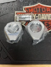 Harley Davidson, Mid-USA 39mm Fork Tube Chrome turn signal relocation kit