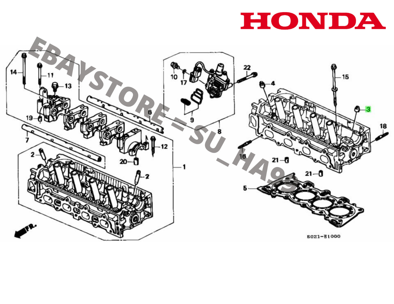 16 Genuine OEM Honda Valve Stem Seal Set Kit B16 B18 D16 K20 K24 H22 ACURA 