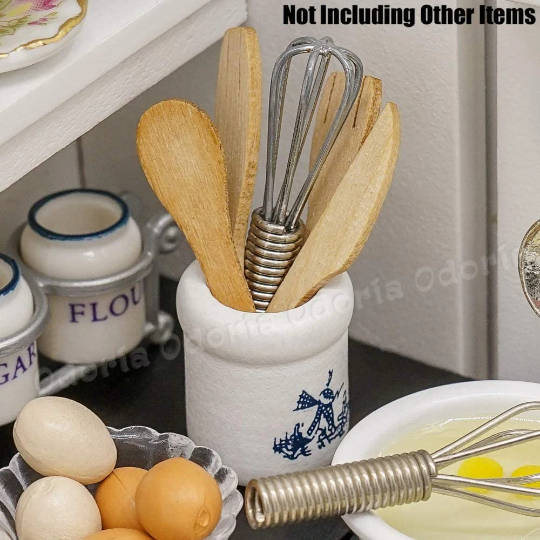 1:12 Miniature Cooking Utensils Baking Tools Set Dollhouse Kitchen  Accessories