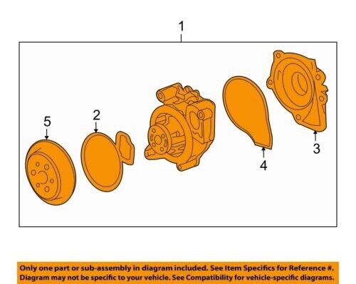 Cloyes Water Pump 9-4201SBWP (GM 12630084) - Picture 4 of 4