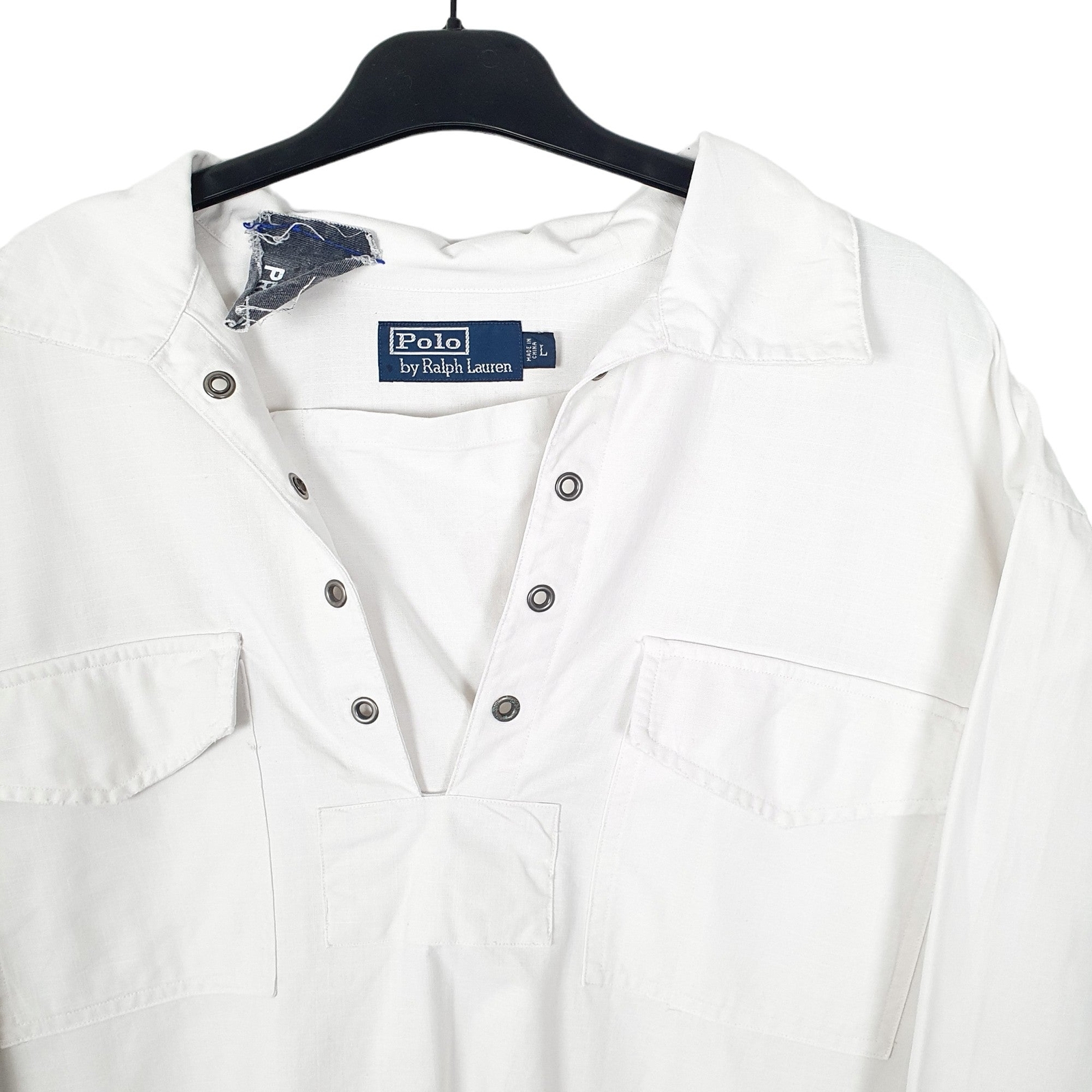 Mens RALPH LAUREN White Long Sleeve Casual Shirt S image 2