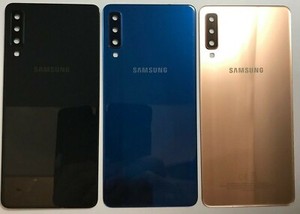 Original Samsung Galaxy A7 2018 A750F Rückseite Back Glas Akkudeckel Panel LINS
