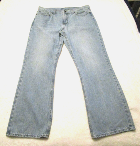 Old Navy Boot Cut Light Wash 100% Cotton Men's Jeans - Size 36 x 30 (29.5)