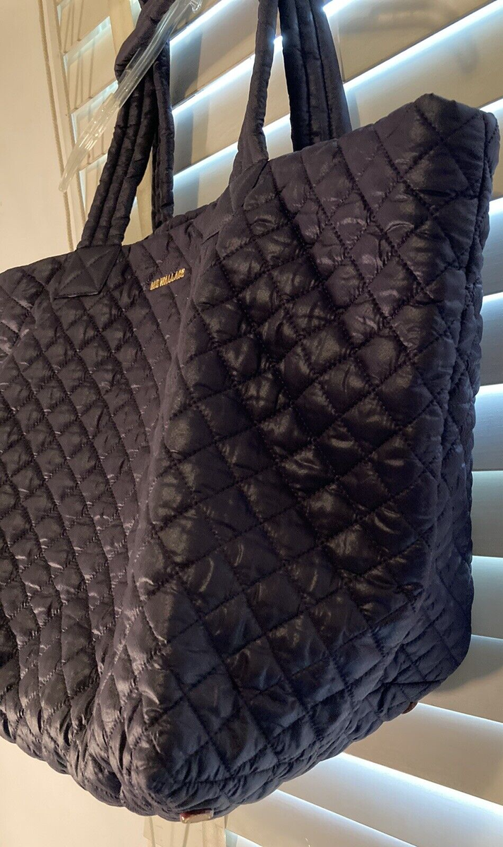 MZ Wallace NY ~ Art to Wear ~ Dk Purple Large Metro Tote w