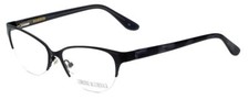 Corinne McCormack Designer Blue Light Blocking Glasses Gramercy in Black 52mm