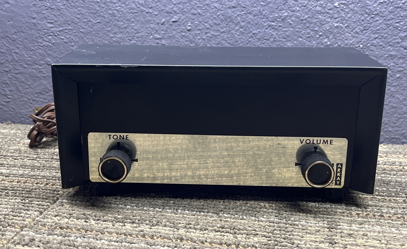 Vintage ARKAY FL-5 Mono Tube  Amplifier Untested 63368