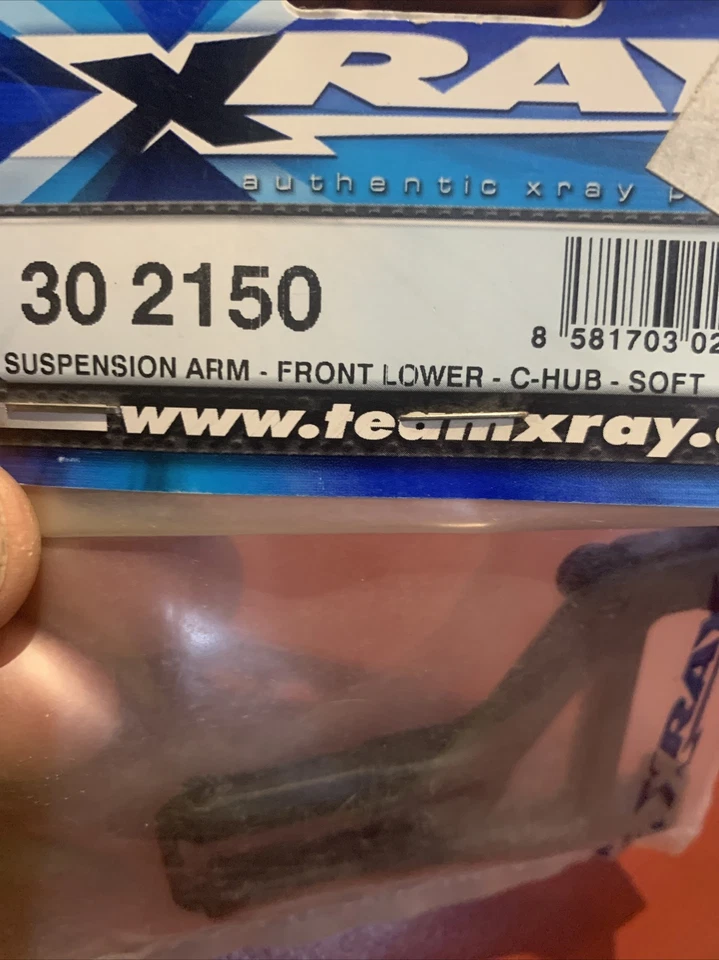 Xray Rc T1 T2 T3 T4 XRA302150 SUSPENSION ARM FT LOWER FOR C-HUB SOFT New - Image 2 of 4