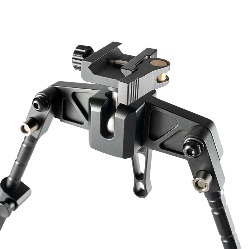 Linkogear HB-C03 fibra de carbono bípode Picatinny y ARCA monobola fijación montaje 26 mm Foto 2 de 4