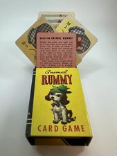 Vintage Animal Rummy Mini Card Game - Whitman Publishing 1950s - CIB