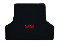 New 1968 - 1972 Chevelle Trunk Mat Carpet Embroidered Ss 350 396 427 454 In Red