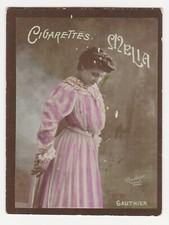 Cigarettes Melia Alger Algeria Cigarette Tobacco Card Tirage C#1 - Gauthier