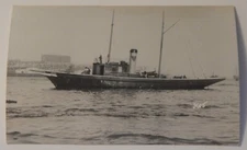 Steamship Steamer BETHULIA real photo postcard RPPC