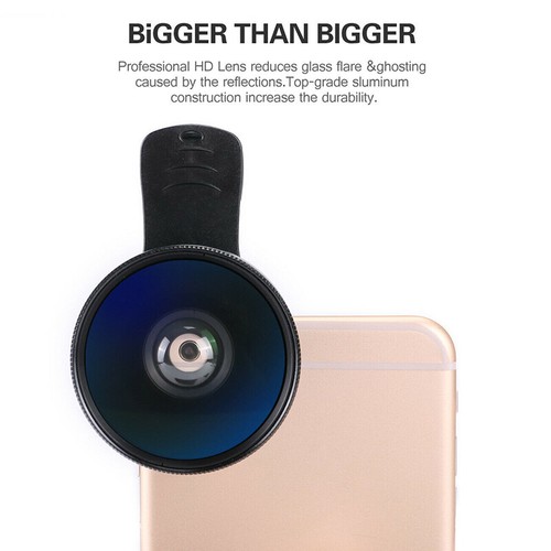 Super Wide Angle 0.45X and 15X Macro Lens Clip-on For iphone Camera Univers`-a