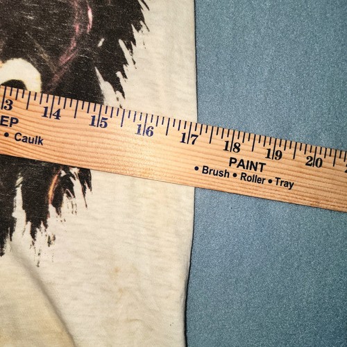 1986 David Lee Roth The World Tour T Shirt Diamond Dave Shredded 1986 - Picture 3 of 7