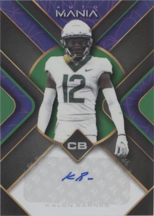 2022 Wild Card Auto Mania Kalon Barnes #AM-TH25 - 1 of 2