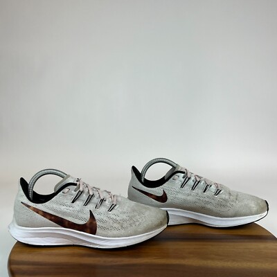 Womens Nike Zoom Pegasus 36 Ivory Athletic Running Shoes