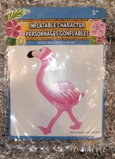 Flamingo Inflatable Character NEW Party Pool Decoration Summer 31 IN x 18 IN