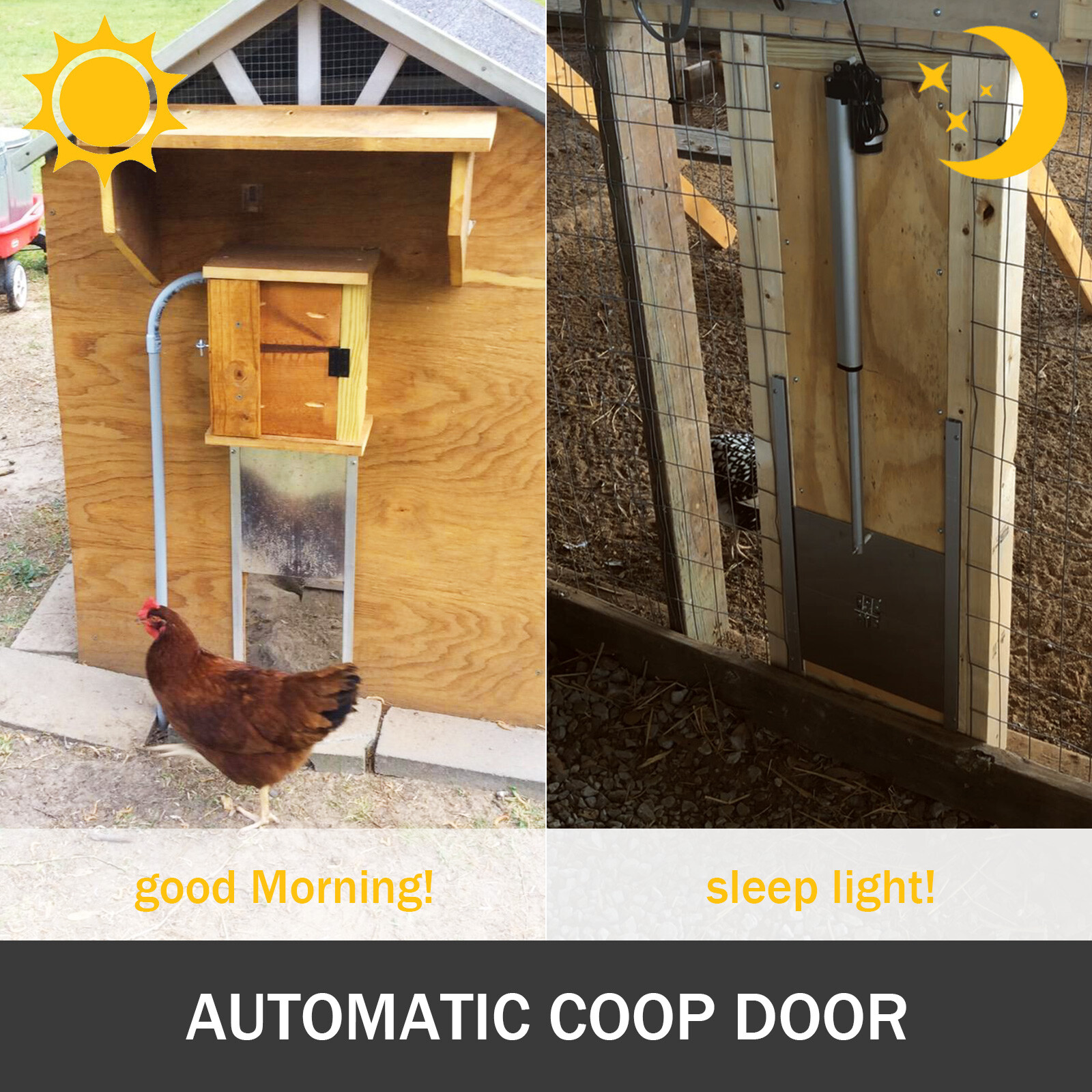 automatic chicken coop door kit automatic chicken coop door kit