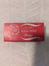 Vintage Ball Tipped Professional Hair Pins By Flamingo