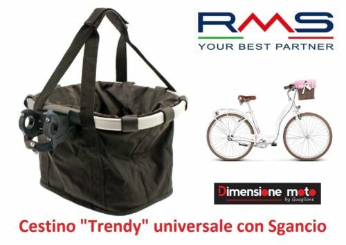 Panier De Vélo En Osier Ovale - 40x35x19 Cm - Naturel - Neuf - Pour Guidon