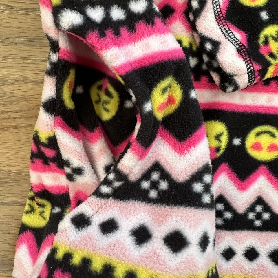 Bundle 2x The Children’s Place Girls Size M 7/8 Fleece Pullover 1/4 Zip EUC! - Imagem 3 de 4