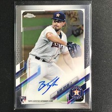 2021 Topps Chrome Blake Taylor Rookie Autographs Base No Bt