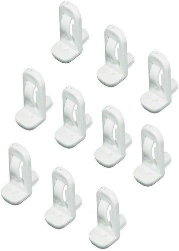 Supports D'étagères Réglables Häfele - Pour Tablette Bois Ou Verre 3mm - Montage Mural, Design Moderne