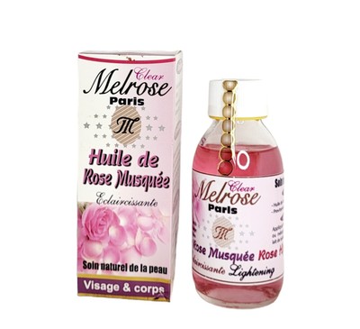 Huile Peeling Super éclaircissante - Révèle L'éclat, Réhydrate Et Lisse La Peau - 100 Ml - Parfum Amande