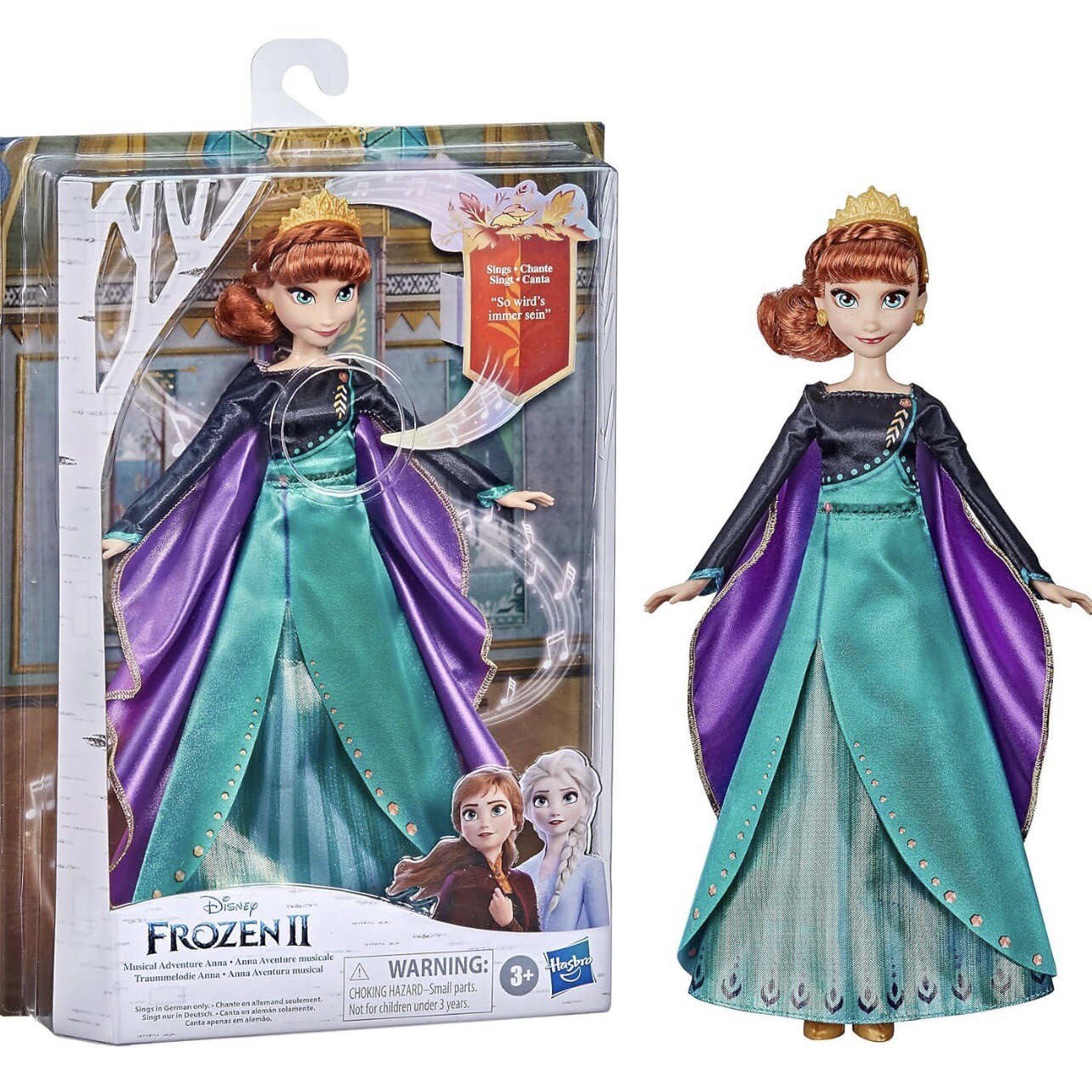 Anna Chante Aventure Musicale poupée interactive Disney Reine des Neiges 2