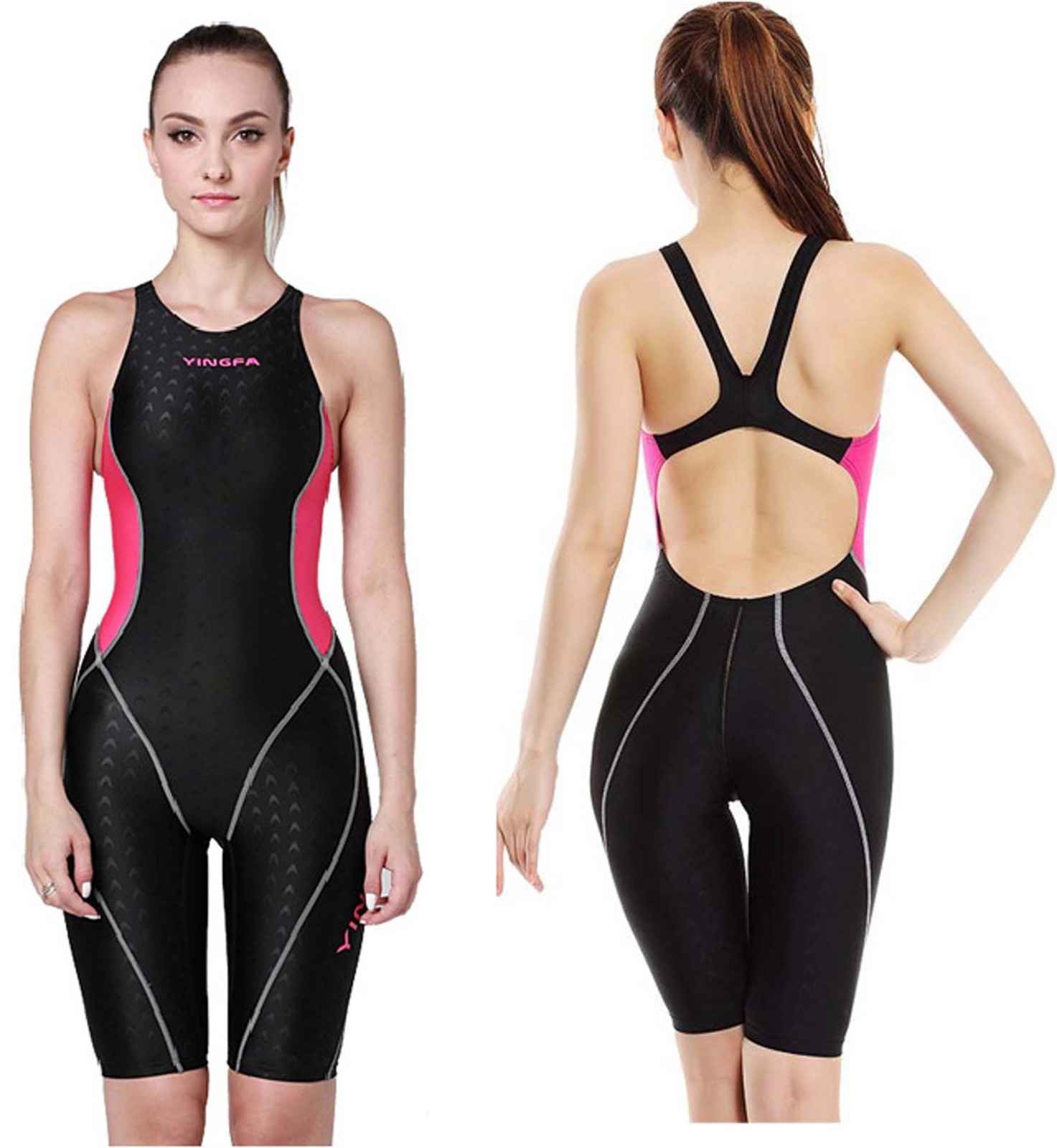 Yingfa953 Kneeskin Swimsuit one piece swimsuit training swimsuit racing