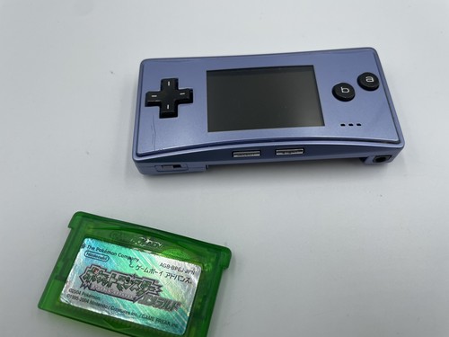 Nintendo Gameboy Micro blue Console only Tested Working Japanese Rare - 第 8/10 張圖片