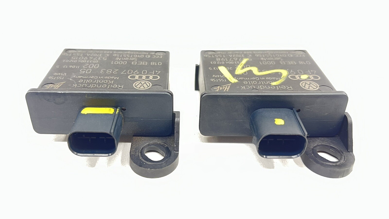 13-18 BENTLEY FLYING SPUR TPMS SENSOR TIRE PRESSURE MONITOR MODULE PAIR OEM