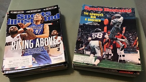 Sports Illustrated Dallas Lot, 37 diff, 1976 - 14, Cowboys, Mavs, Rangers, Stars