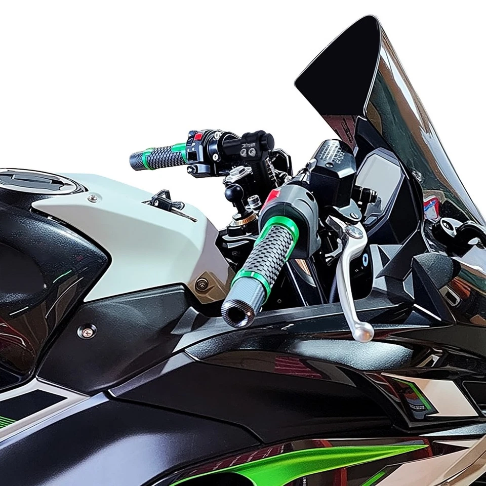 Manillar con clip ajustable apto para Suzuki GSXR750 GSXR1000 GSXR1100 Foto 2 de 4