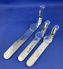 Genuine Ludwig VisuMeter Shoe Size Fitting Measuring Device Lot 1x 7.5" 2x 5.5"