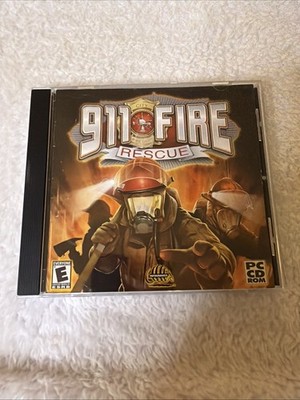 911 Fire Rescue PC CD ROM Game Infogrames 2001 VTG