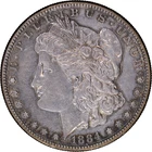 1884-S $1 Morgan Silver Dollar ~ XF Details