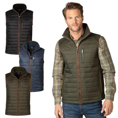 Rydale Hybrid Fleece Gilet Steppweste Country Bodywarmer ärmellose Weste