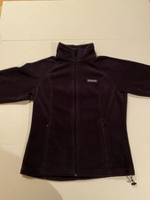 Columbia Women's Black Full Zip Outdoor Fleece Jacket Size M