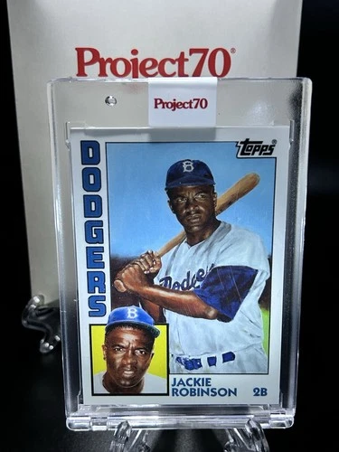 2021 Topps Project 70 - Jackie Robinson By Jonas Never # 126 w/ box