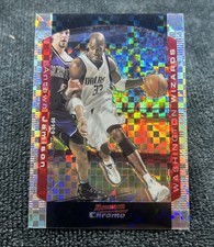 2004-05 Bowman Draft Picks & Prospects Antawn Jamison #101 Chrome X-Fractor /150