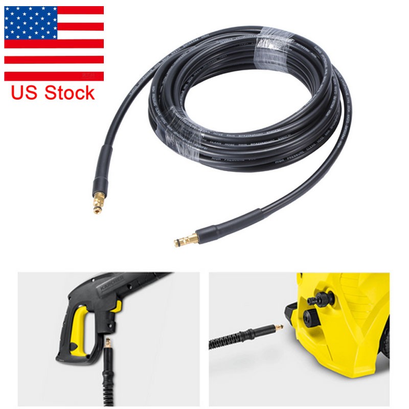 US - 10M Water Pipe for Karcher K2 K3 K4 K5 K7 Pressure Washer Accessories Parts