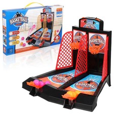 1 Set Basketball Game Toy Double People Desktop Game Toy for Kids Tabletop Toy