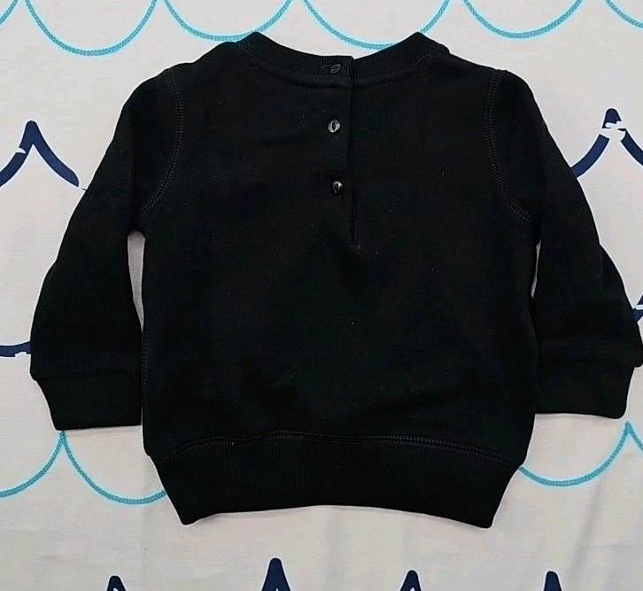 Polo Ralph Lauren Niñas Pequeñas Polo Oso Negro Sudadera Talla 9 Meses Foto 2 de 3