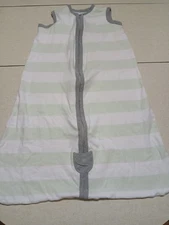 Burts Bees Baby Sleep Sack Beekeeper Large 12-18 Months Green White Stripes...