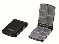 Meiho Box VS-355 Ss Pearl Black KöDerbox KunstköDer Tackle Kleinteile Box