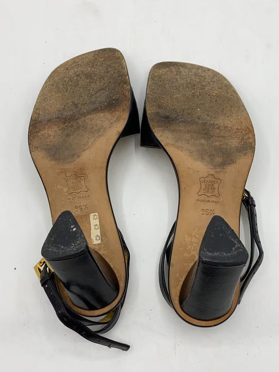 Fendi Sandals L Blk Jls10 thumbnail 4