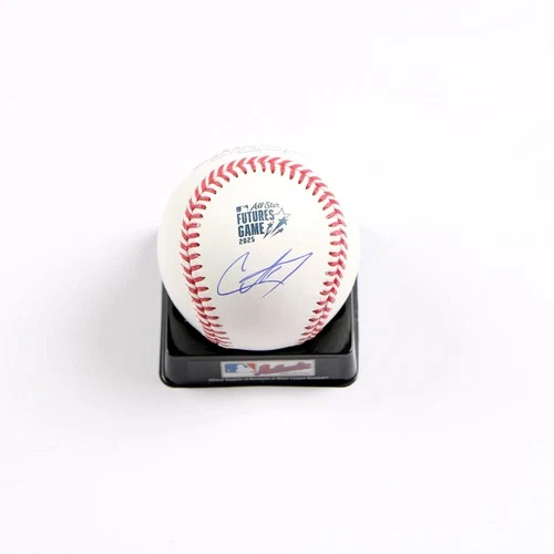 Carter Jensen Signed Baseball 2025 Futures Game Baseball Kansas City Royals Beck